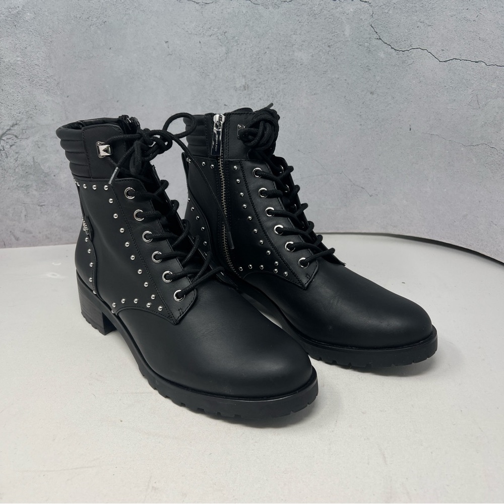 ❤️Michael Kors Dallas Black Studded Women's Boots.  Mint condition. - Picture 8 of 11